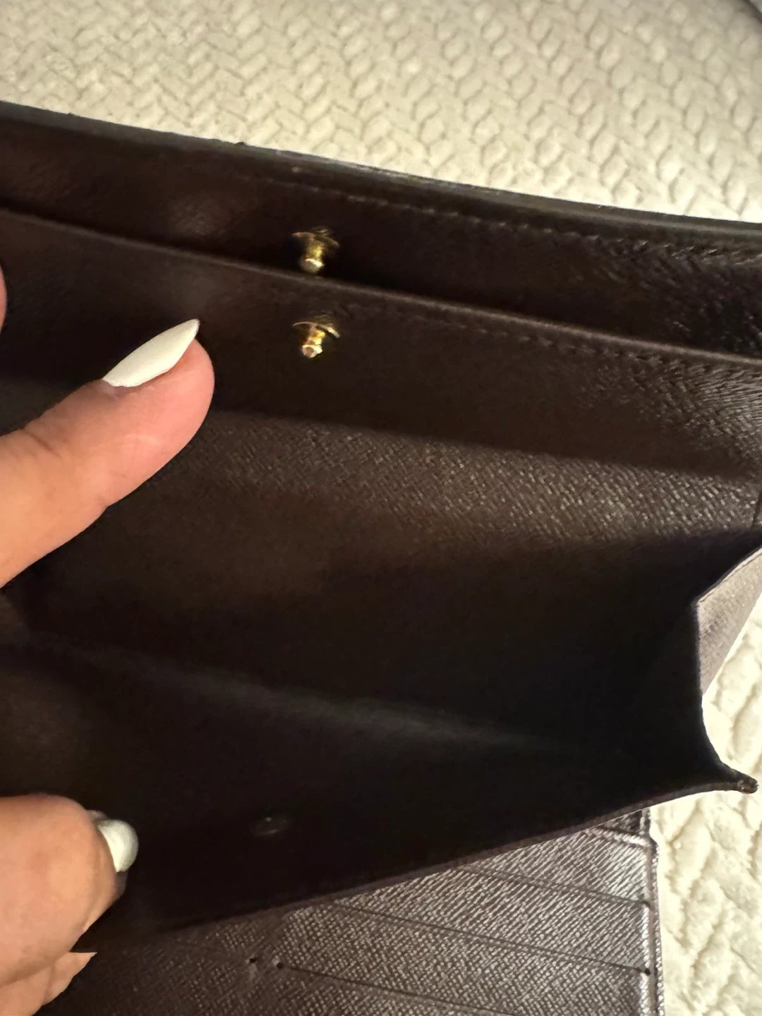 Louis Vuitton Damier Ebene Long Wallet - photo 5