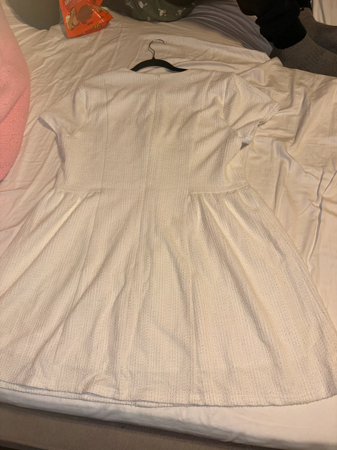 Fashion Nova Camryn Stretch Tweed Mini Dress White 2X - photo 5