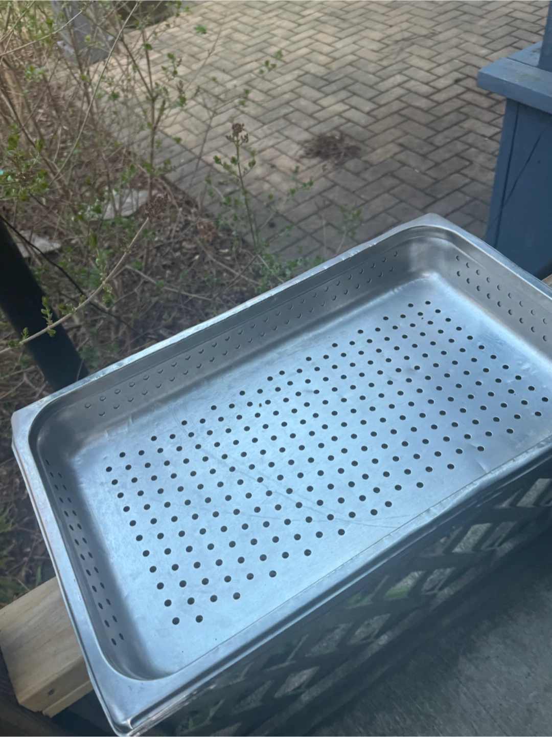 🏈 Full Size Stainless Steel Perforated Steam Table Pan