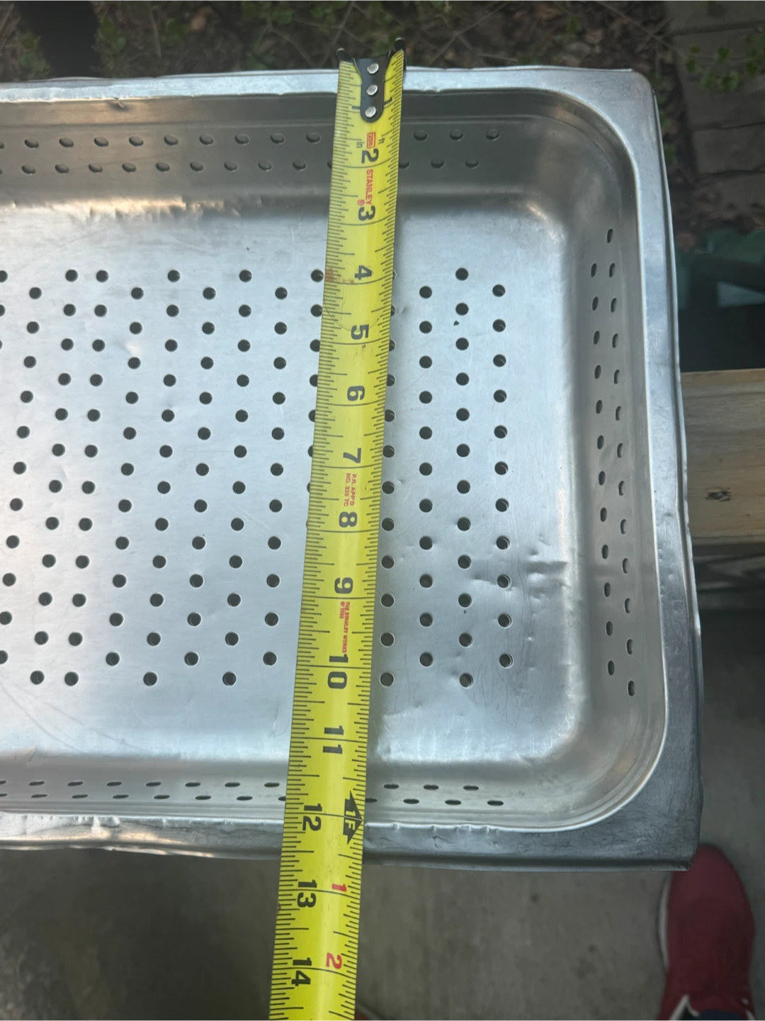 🏈 Full Size Stainless Steel Perforated Steam Table Pan - photo 5