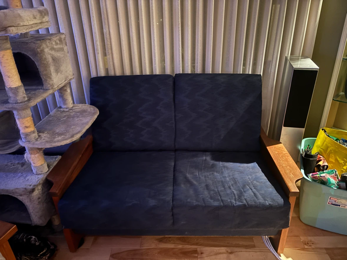 Three-Piece Wooden Frame Sofa Set - photo 3