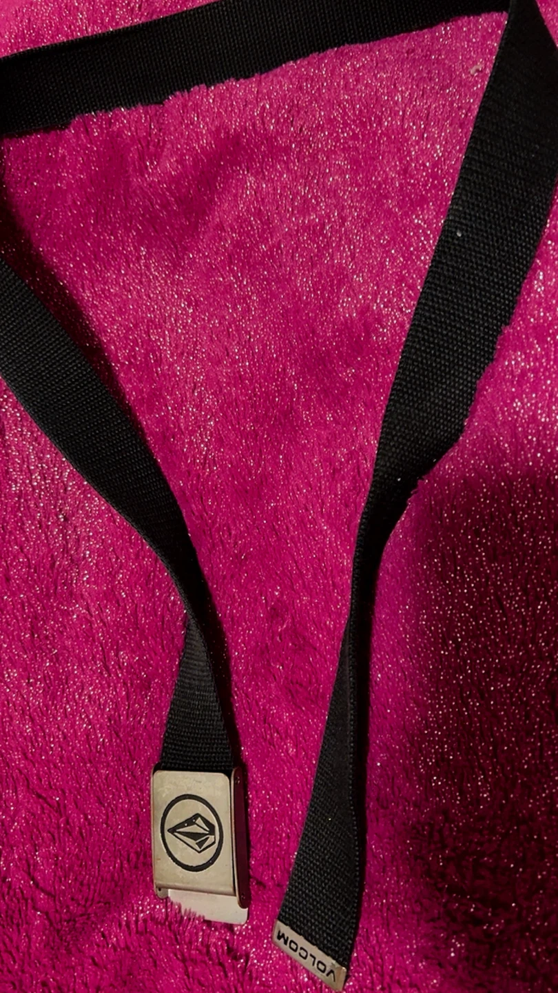 🏈 Volcom black web belt - photo 3