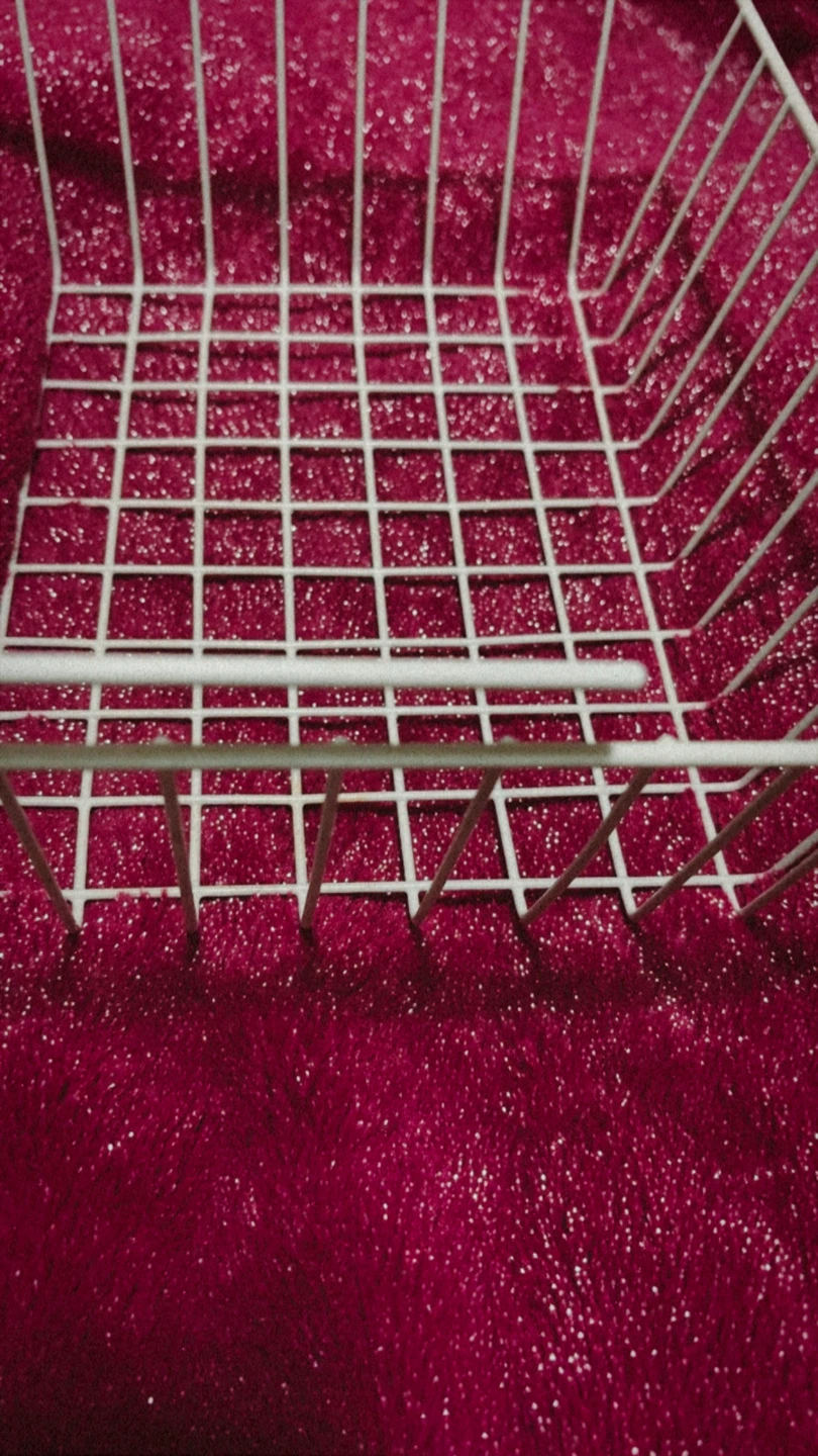 🏈 White Wire Under-Shelf Storage Basket - photo 2