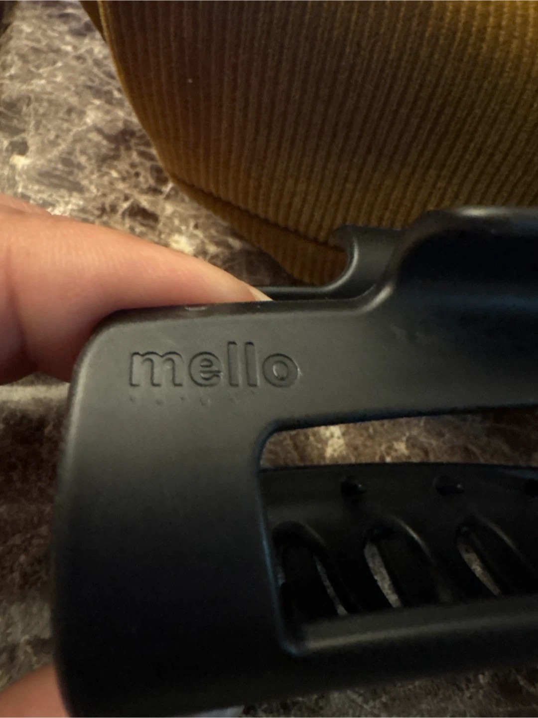 New Mello matte black hair claw clip 🏈 - photo 2