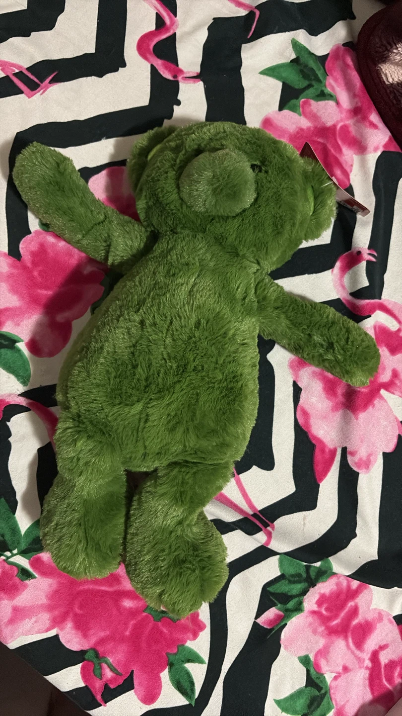 🏈 Russ Green Plush Bear