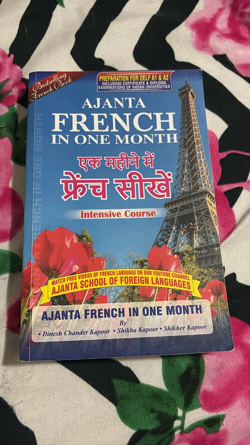🏈 Ajanta French in One Month Language Book