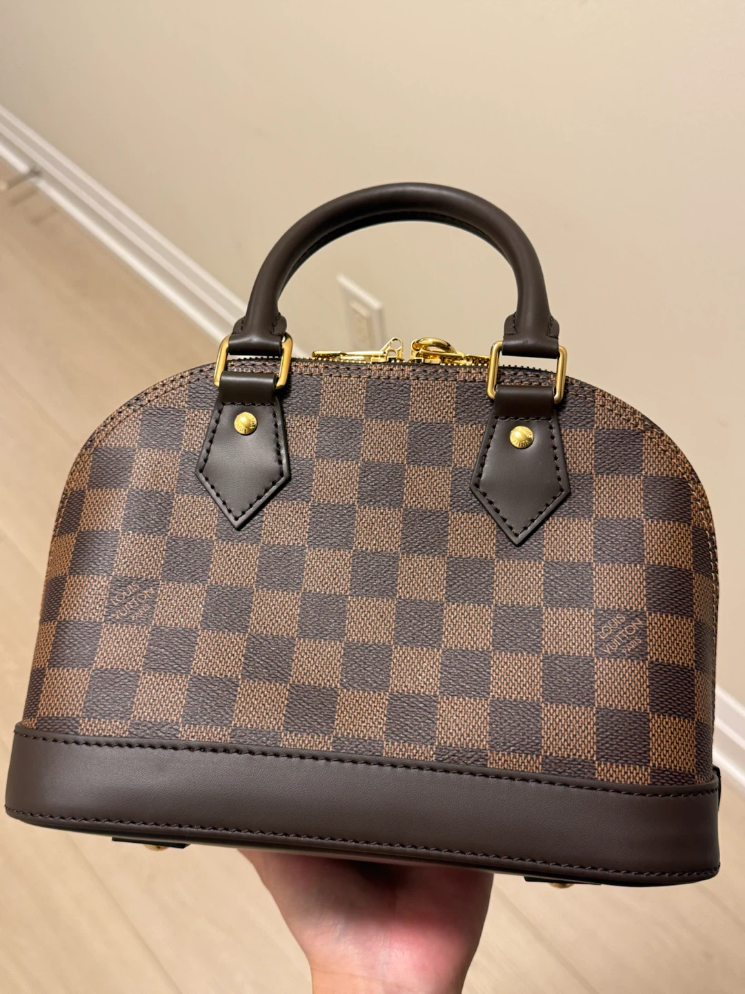 BNWT Louis Vuitton Alma BB Damier Ebene - photo 5