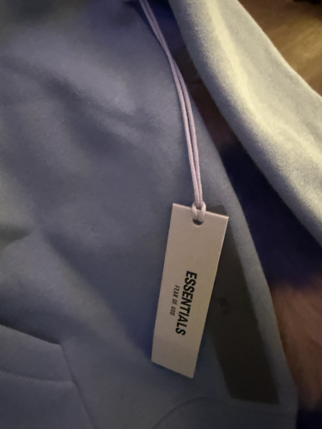 Essentials Fear of God Hoodie - Blue - XL - photo 2