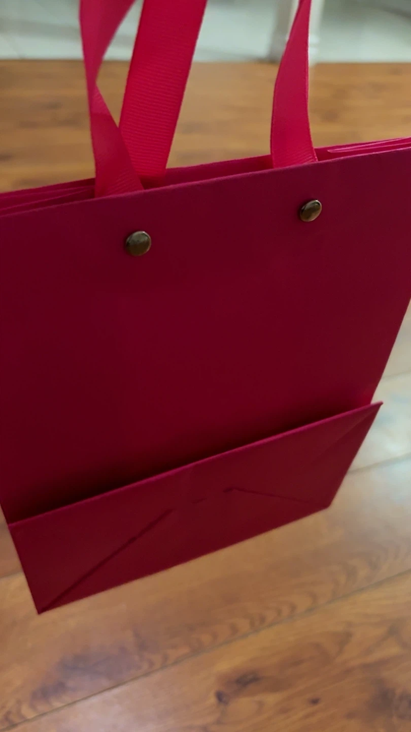🏈 Bright Pink Gift Bag - photo 3
