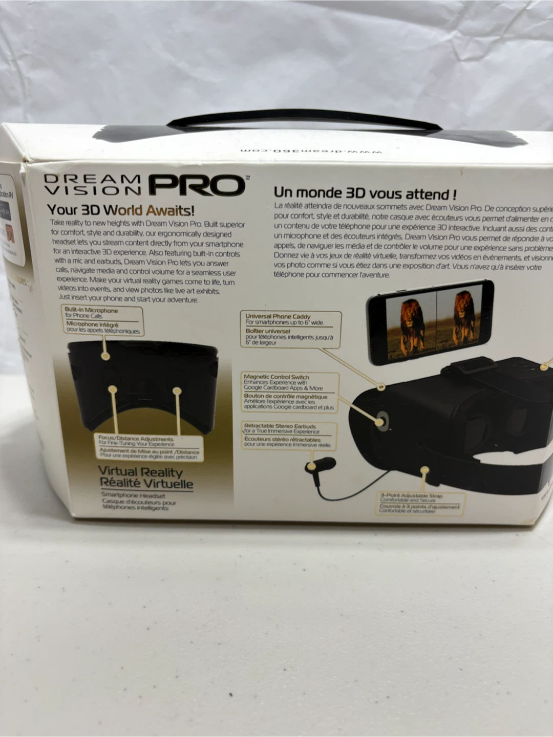 Tzumi Dream Vision Pro VR Headset - photo 2