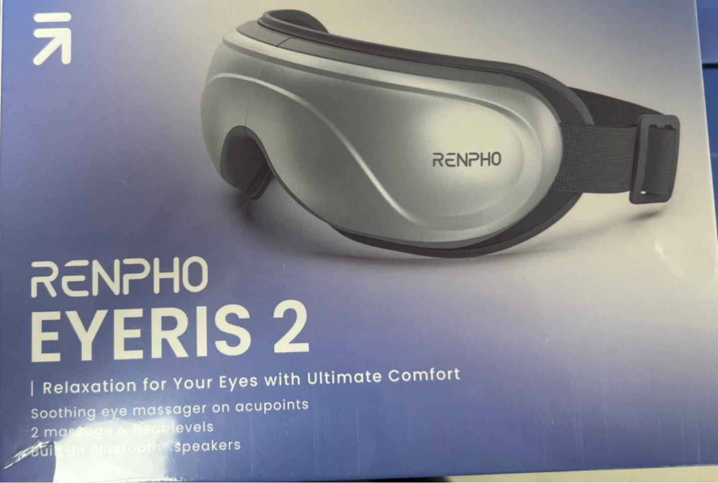 Brand New In Box RENPHO Eyeris 2 Eye Massager – Factory Sealed