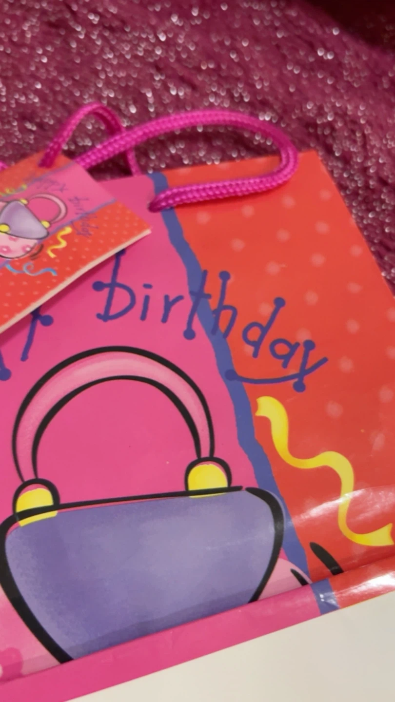 🏈 Sparkle Happy Birthday Gift Bag - photo 4