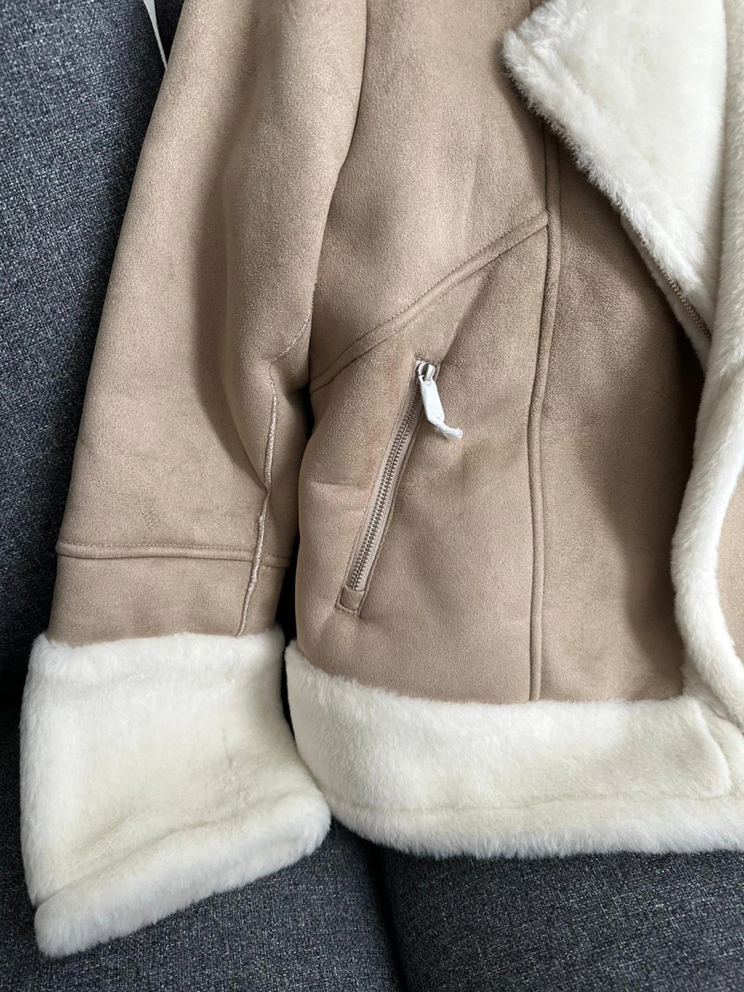 (Brand NEW) Soia & Kyo Faux Shearling Jacket - photo 4