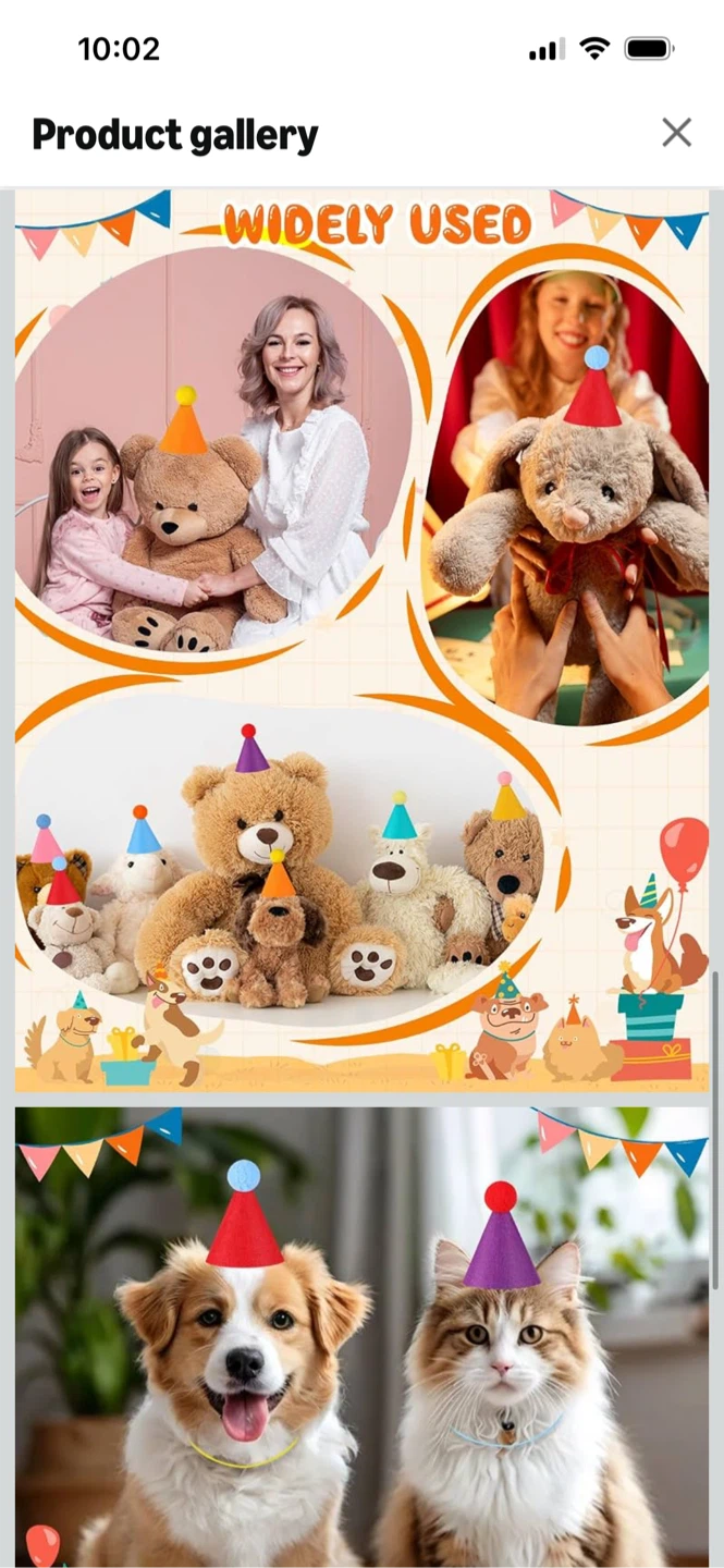 New-DIY Mini Party Hats for Pets and Toys - photo 2