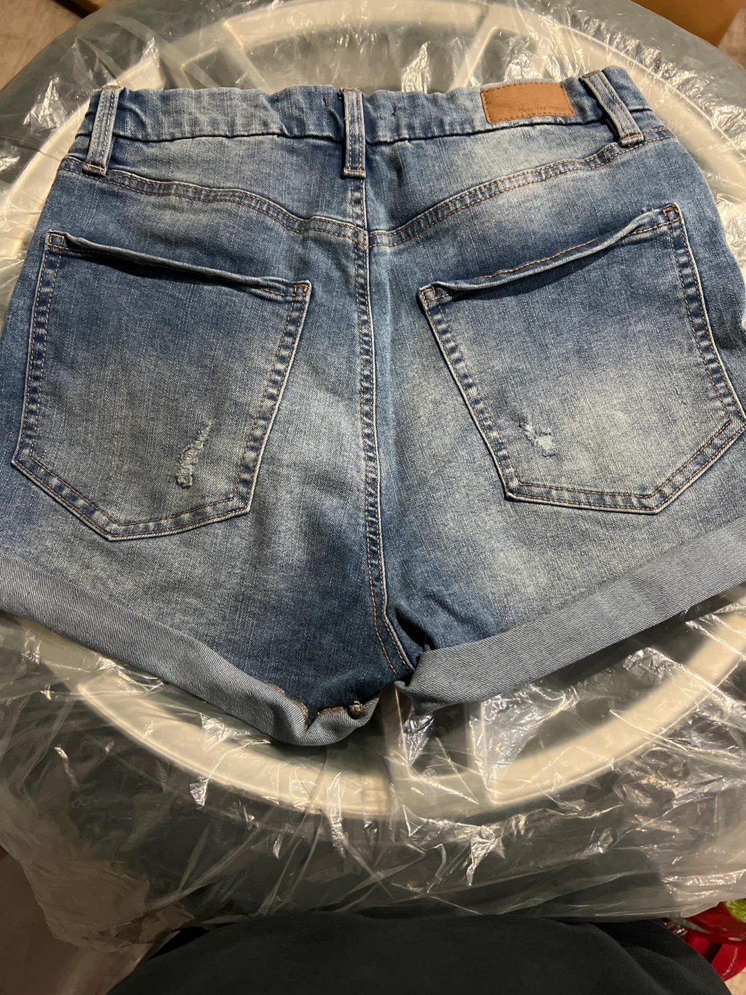 Bluenotes Denim Distressed Shorts - photo 2