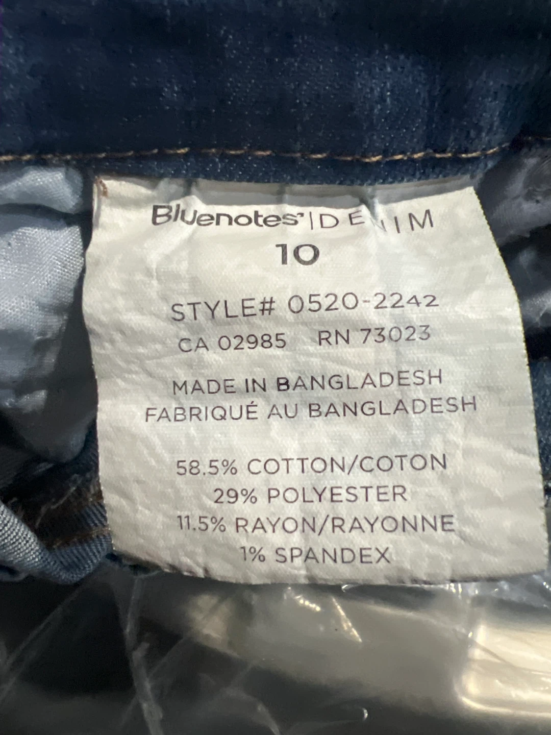 Bluenotes Denim Distressed Shorts - photo 3