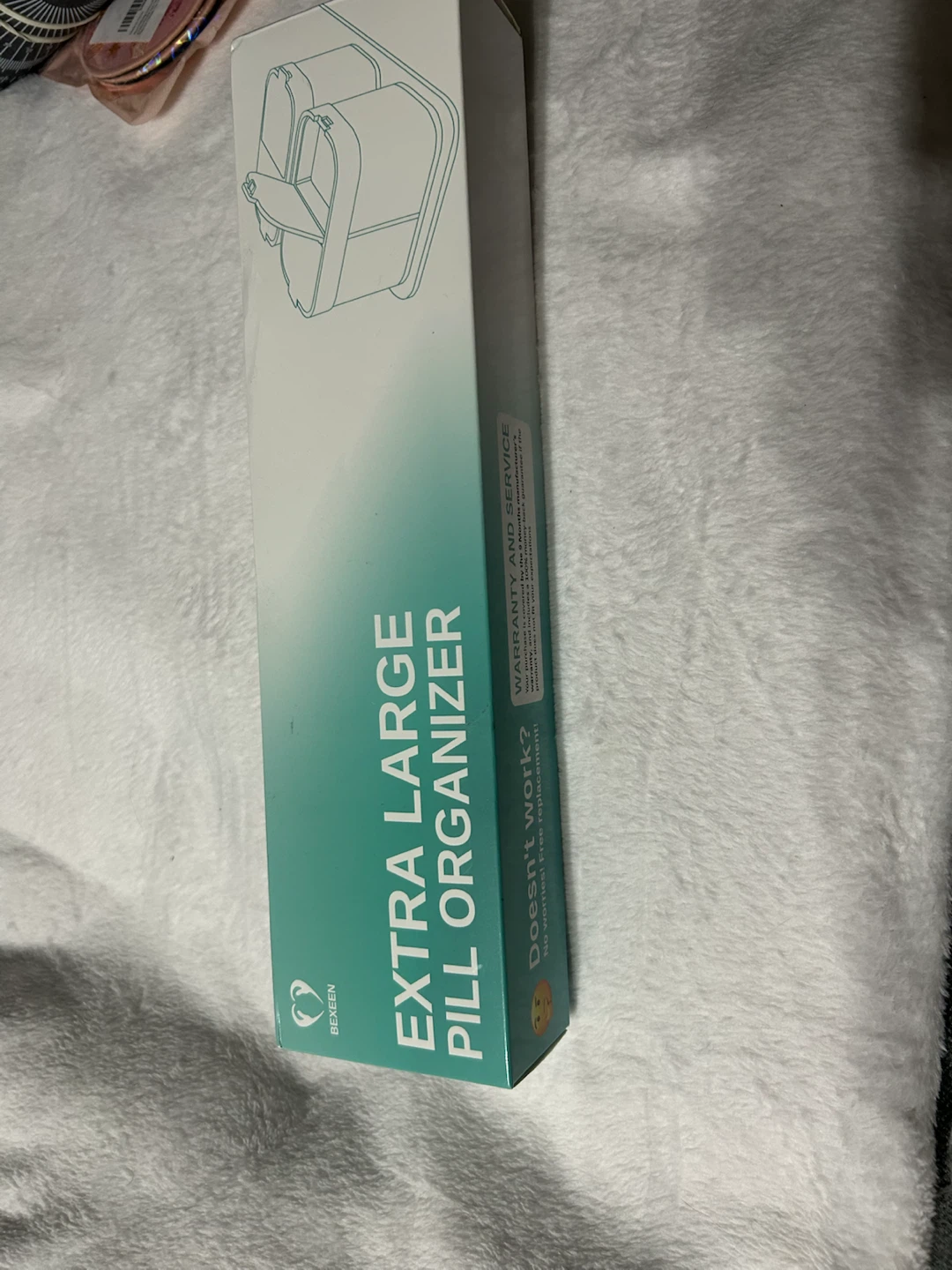 New-Bexeen Extra Large Weekly Pill Organizer - photo 4