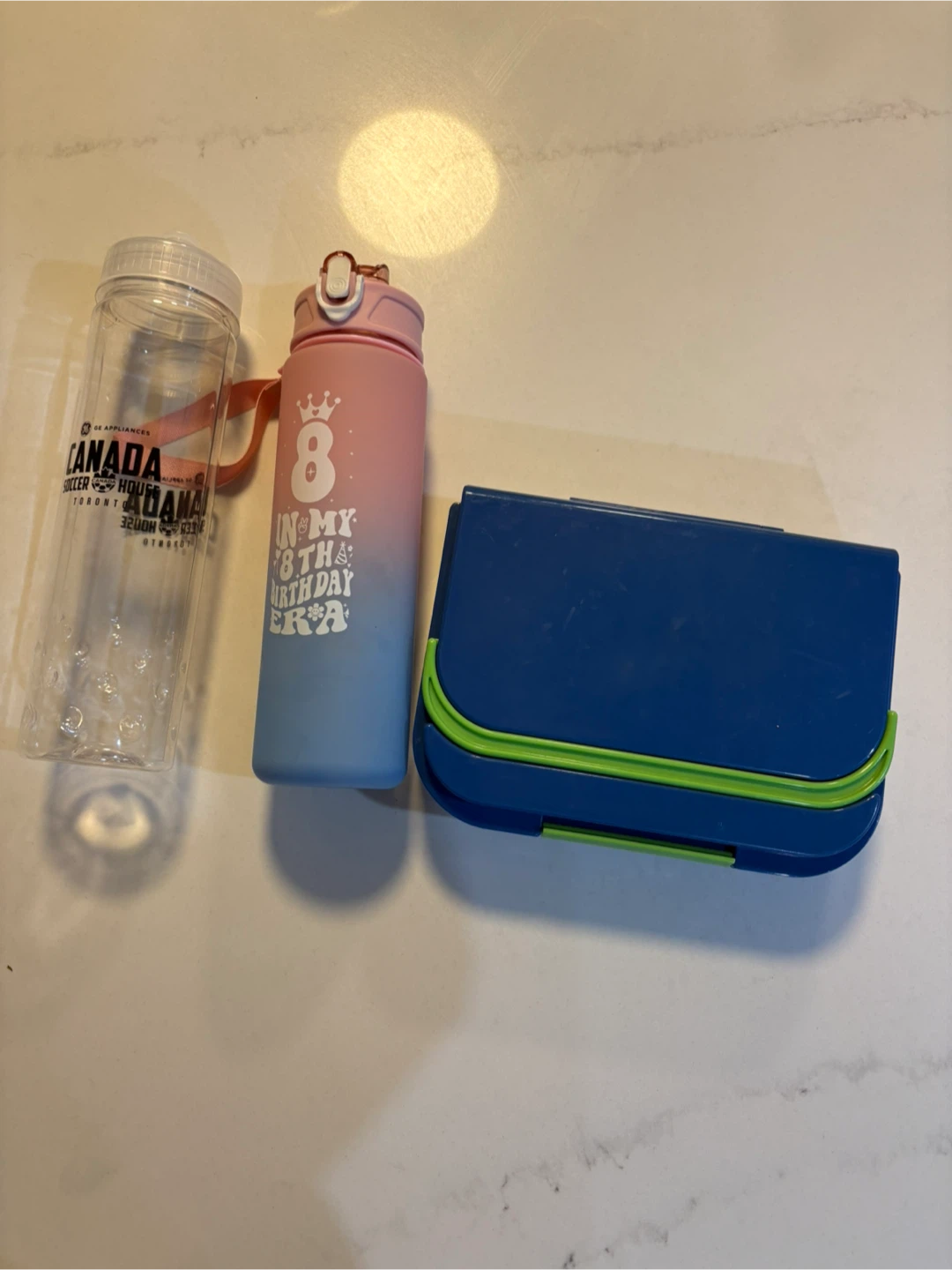 Kids Water bottle and lunch bento box  - free - photo 4