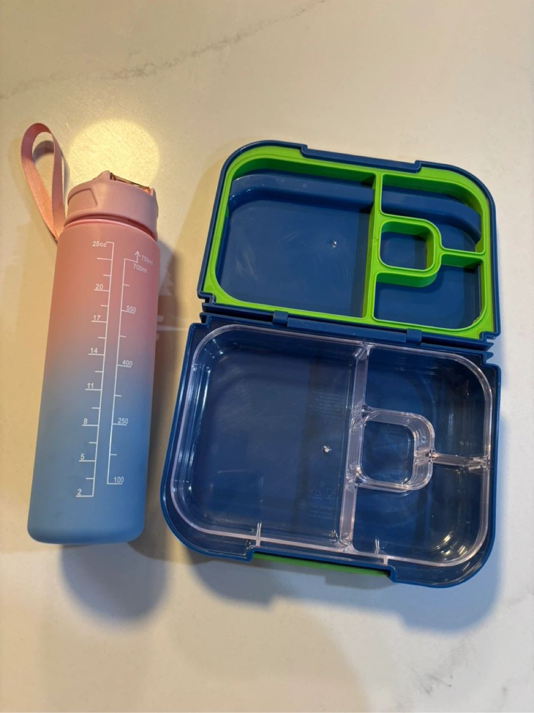 Kids Water bottle and lunch bento box  - free