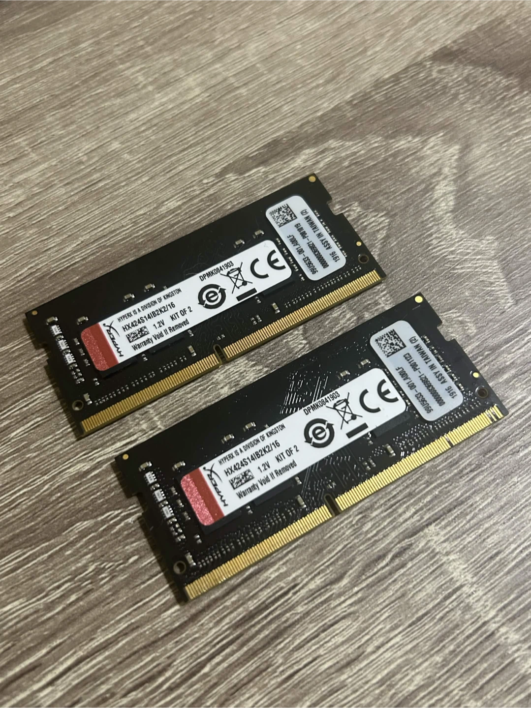 DDR4 2400Mhz CL16 Hyper X SO-DIMM Ram 16GB (2x8) - photo 2