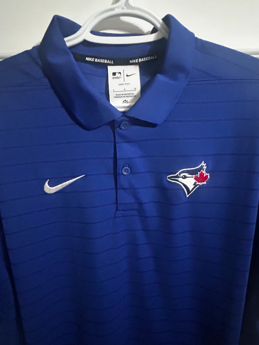 Nike Toronto Blue Jays Dri-Fit Polo Shirt - Large - photo 2