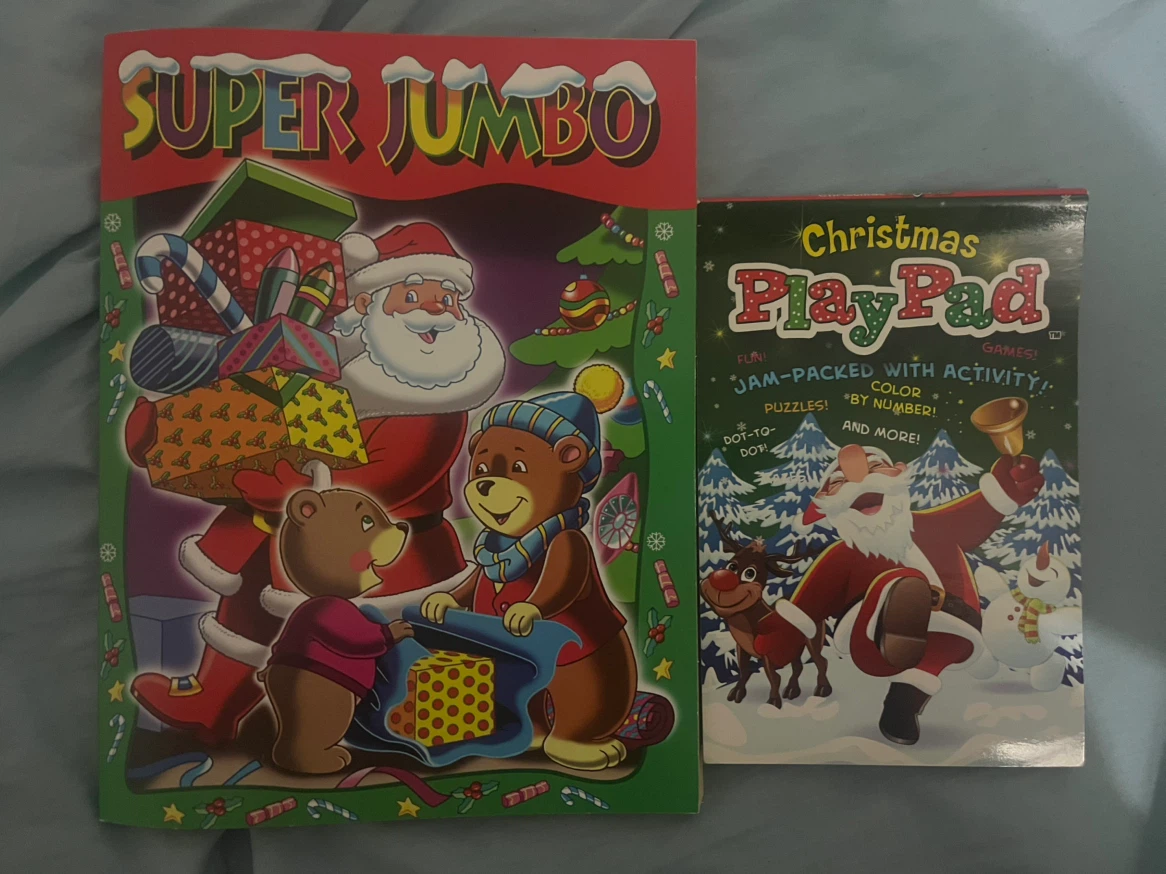 Super Jumbo Christmas Activity Books