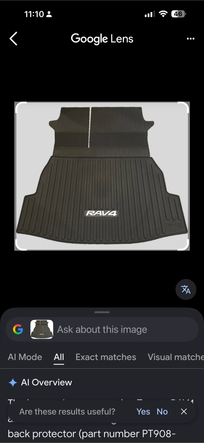 Toyota RAV4 OEM All-Weather Floor Mats - photo 2