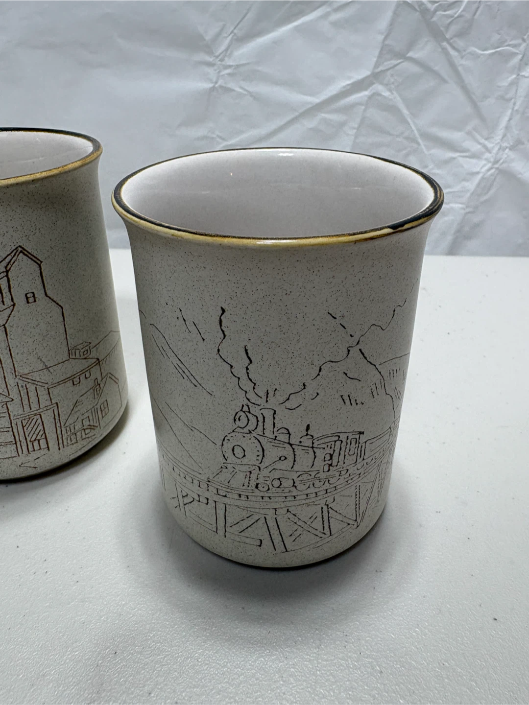Set of 4 Collection Manoir Ceramic Mugs - photo 2