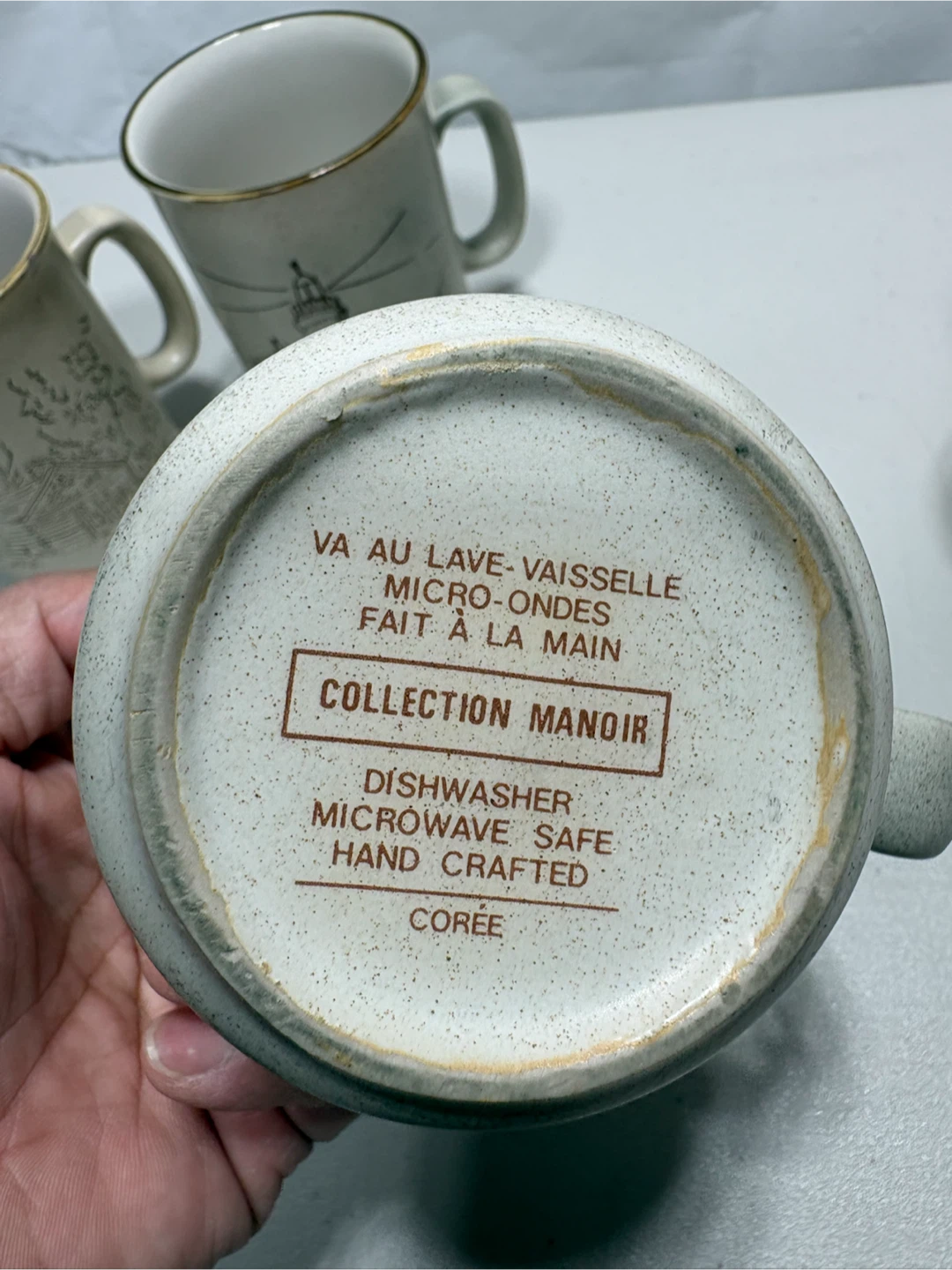 Set of 4 Collection Manoir Ceramic Mugs - photo 5