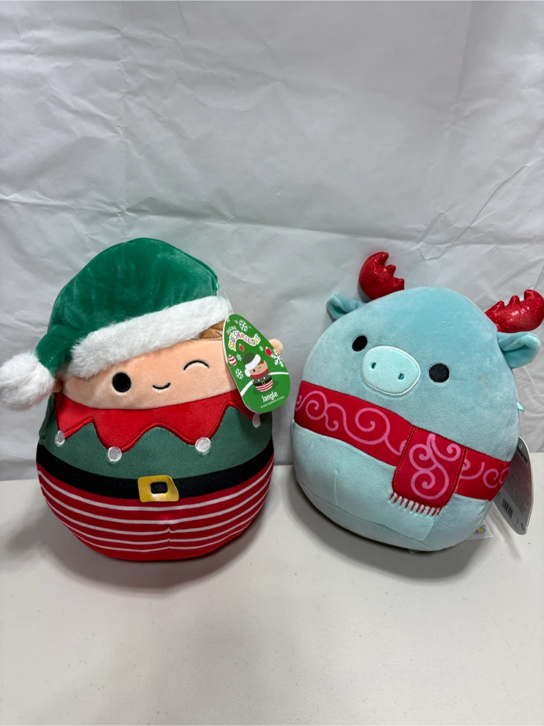 Squishmallows Jangle the Elf Plush and Wyndmoor