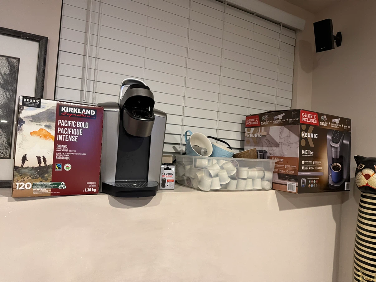 Keurig K-Elite C Coffee Maker with 150+ K-Cups