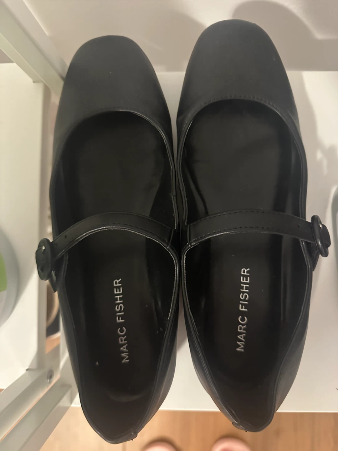 Marc Fisher Black Mary Janes