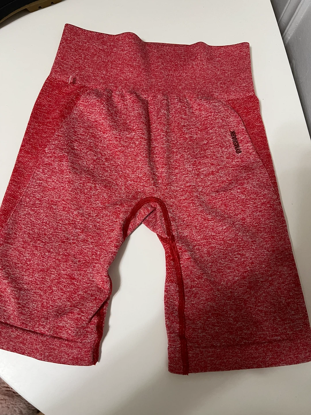 🏈 Gymshark Red Seamless Shorts