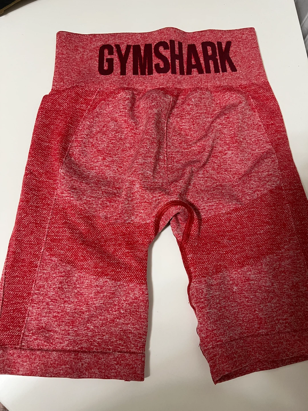 🏈 Gymshark Red Seamless Shorts - photo 2