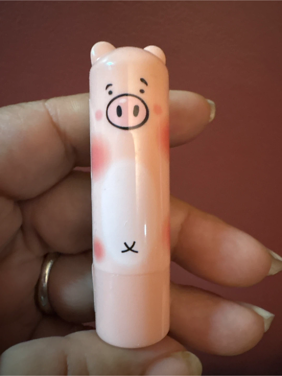 New Cute Pig Character Lip Balm 🏈