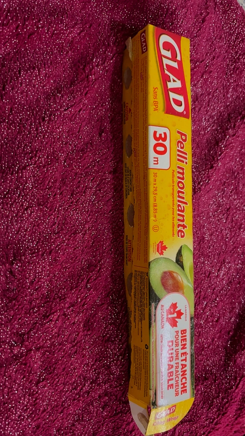 🏈 Glad Cling Wrap 30m