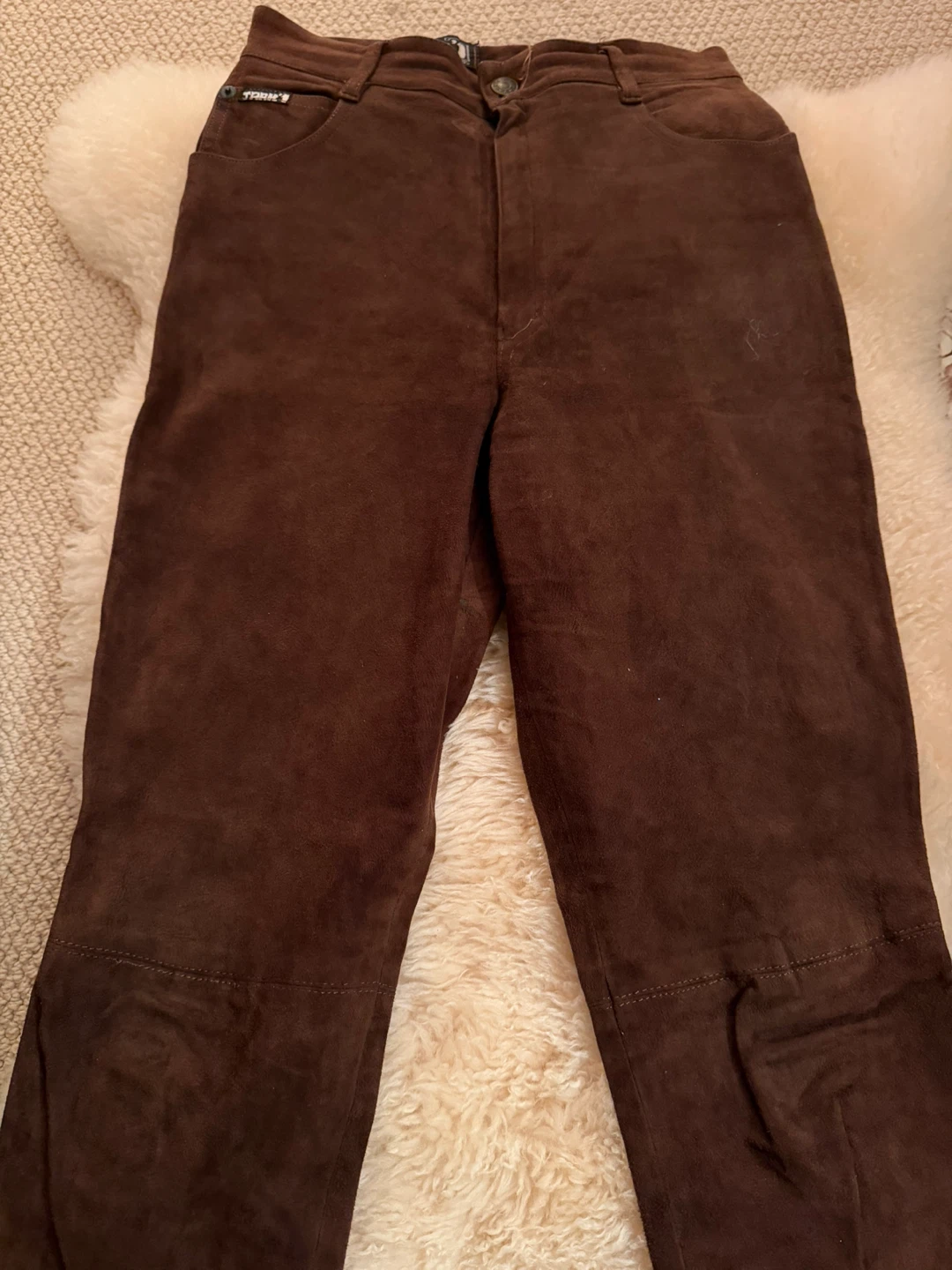 Genuine stretch suede pants 🏈 - photo 2