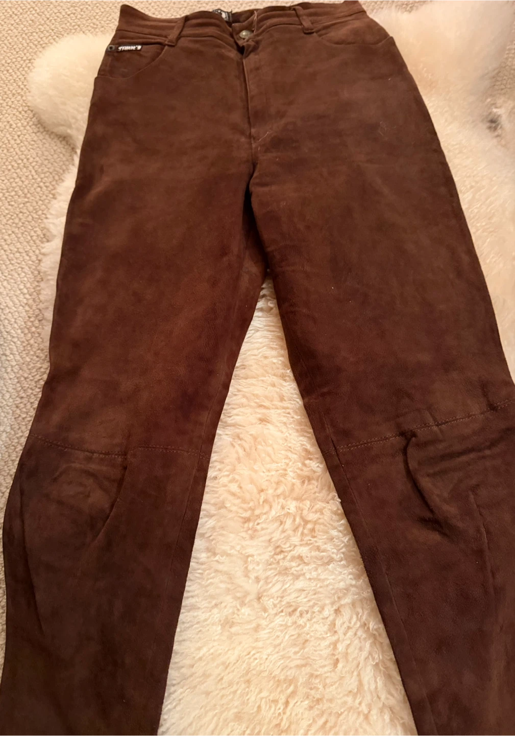 Genuine stretch suede pants 🏈 - photo 3