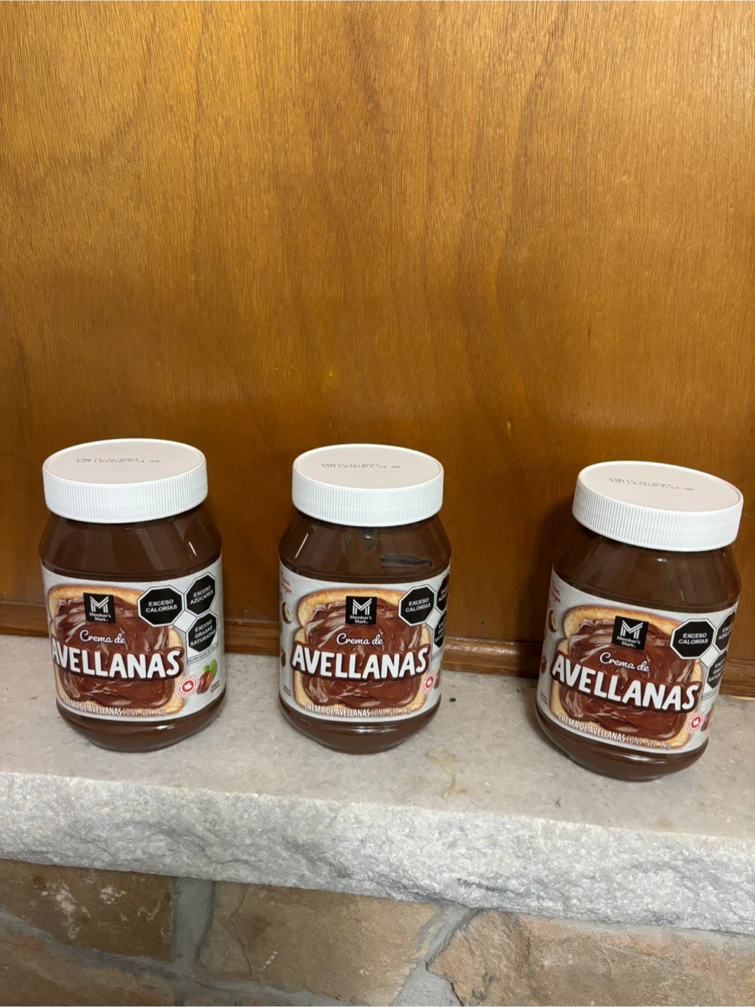 3 jars of Member's Mark Hazelnut Spread