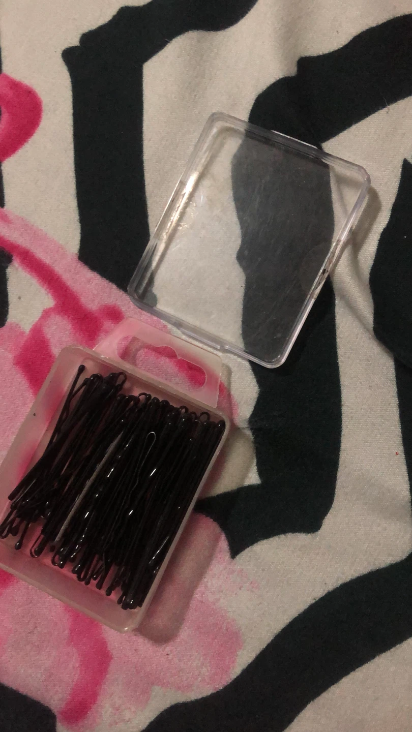 Set of 🏈 Black Hair Bobby Pins