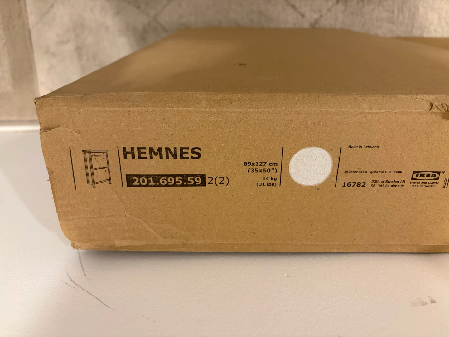 IKEA shoe cabinet new in box - photo 2