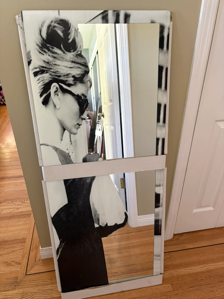 Audrey Hepburn Decorative Mirror