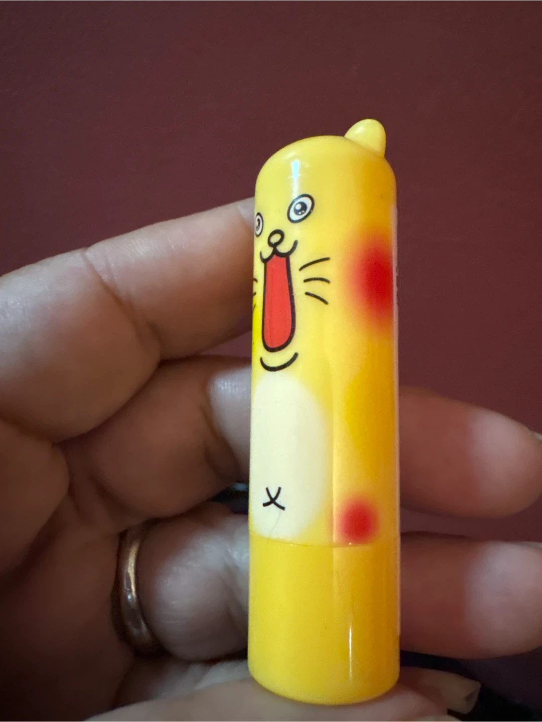 New Yellow tiger Animal Design Lip Balm 🏈 - photo 2