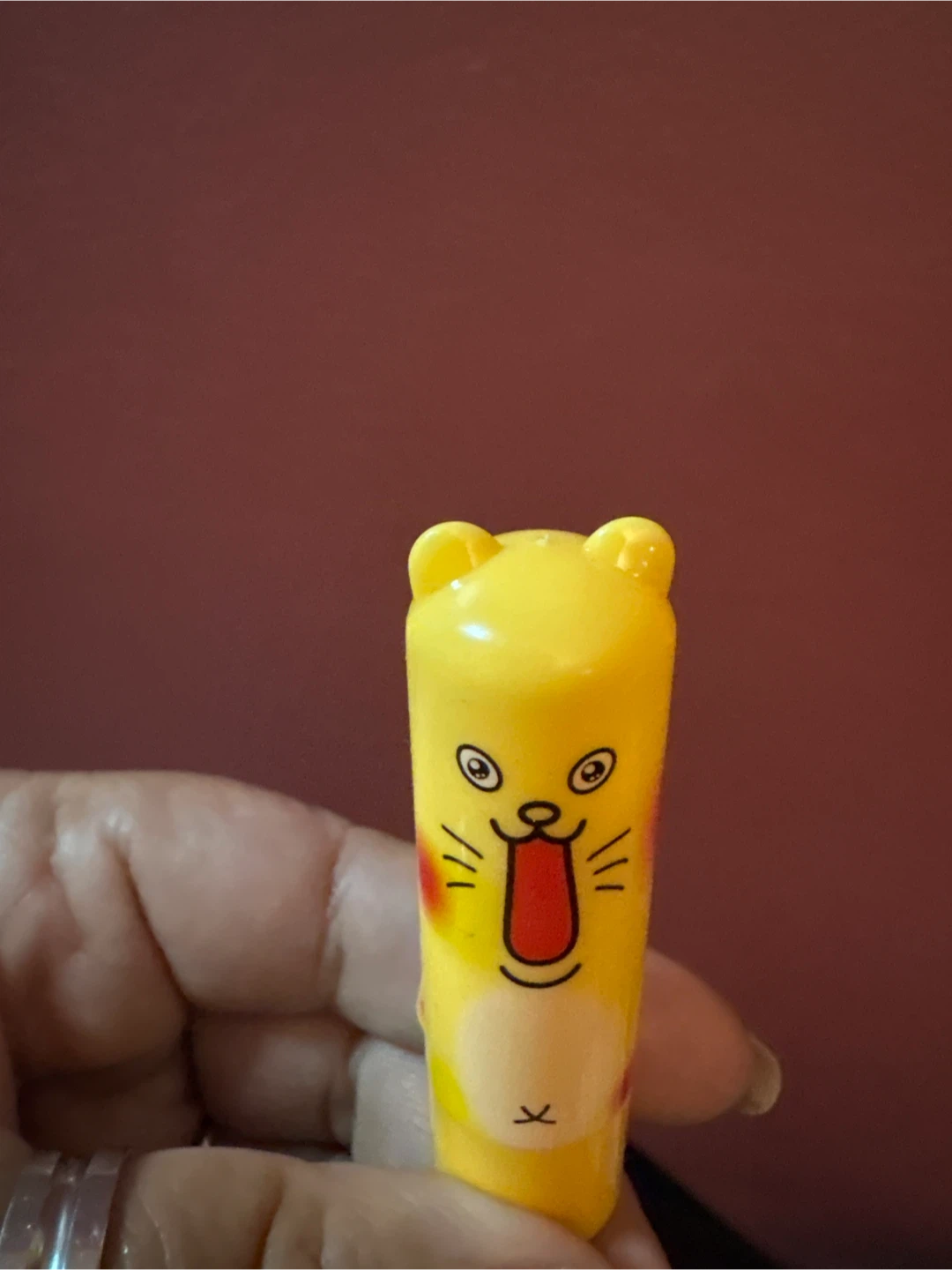 New Yellow tiger Animal Design Lip Balm 🏈 - photo 3