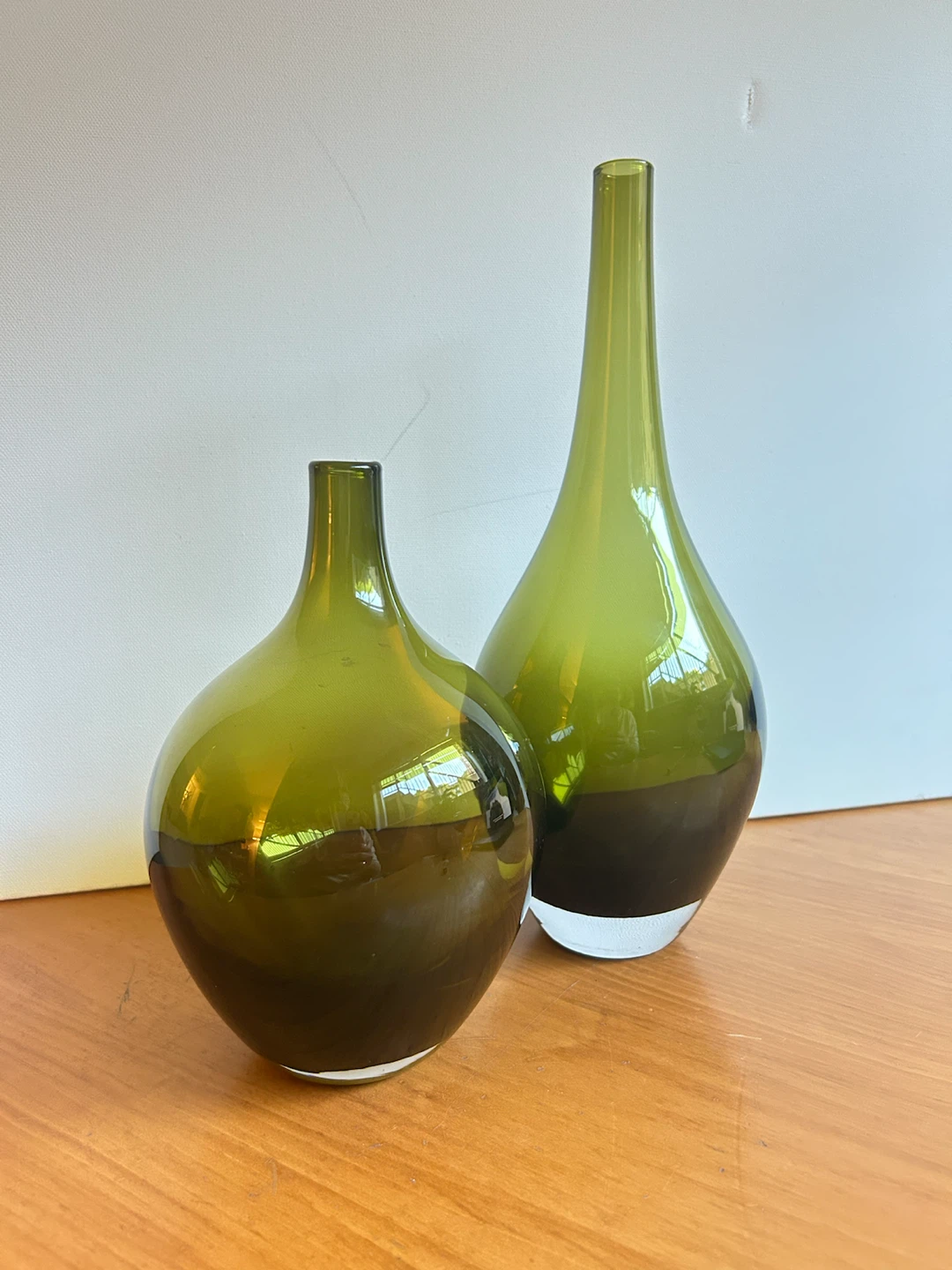 Set of two vintage IKEA Salong vases