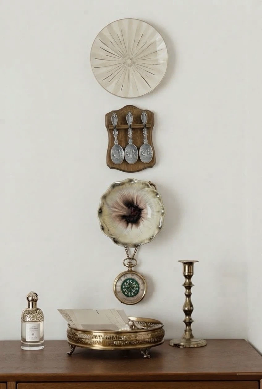 Curated Vintage 4-Piece Wall Gallery Display Set - photo 2
