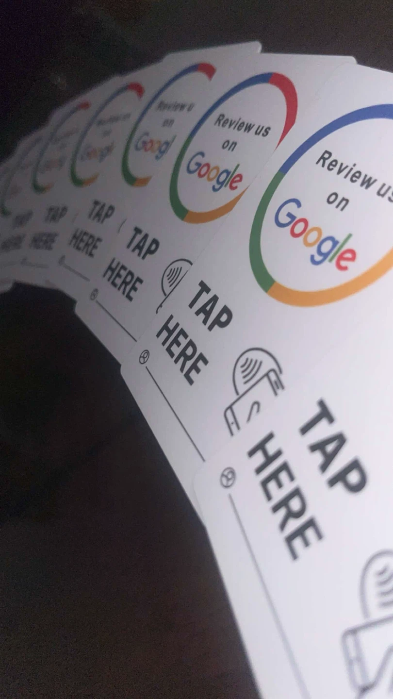 Google Review NFC Tap Cards