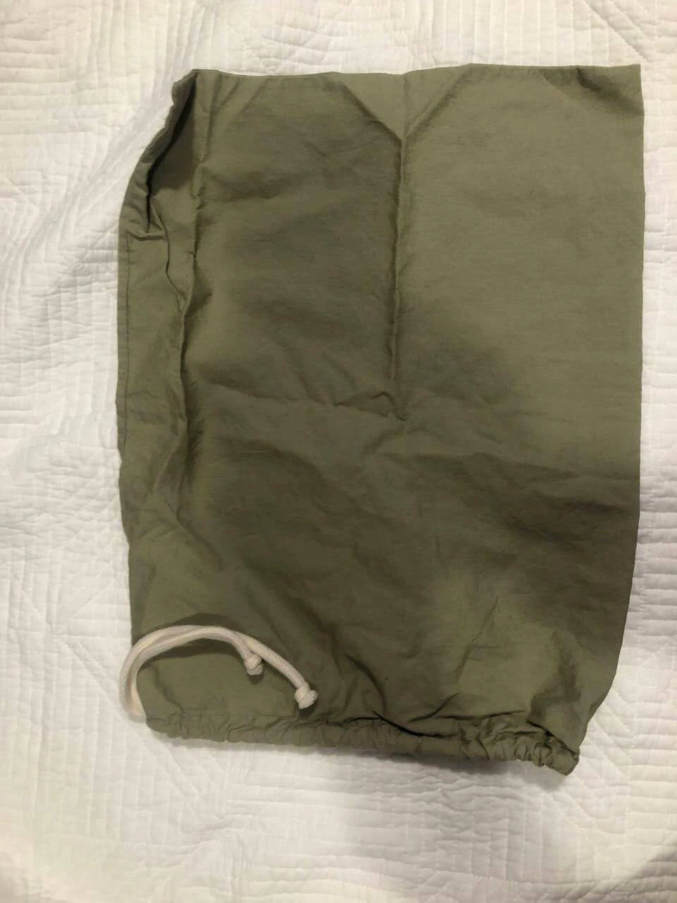Olive 🏈 Green Drawstring Storage Bag - photo 2