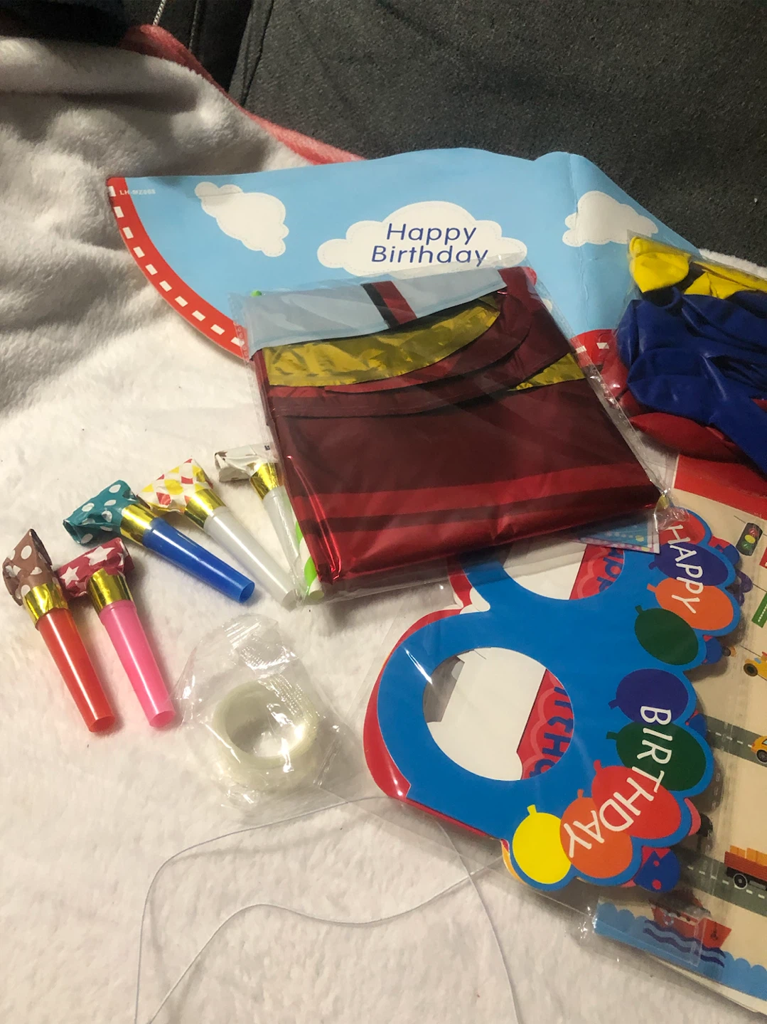 New-Transportation-themed Birthday Party Decoration Set - photo 4