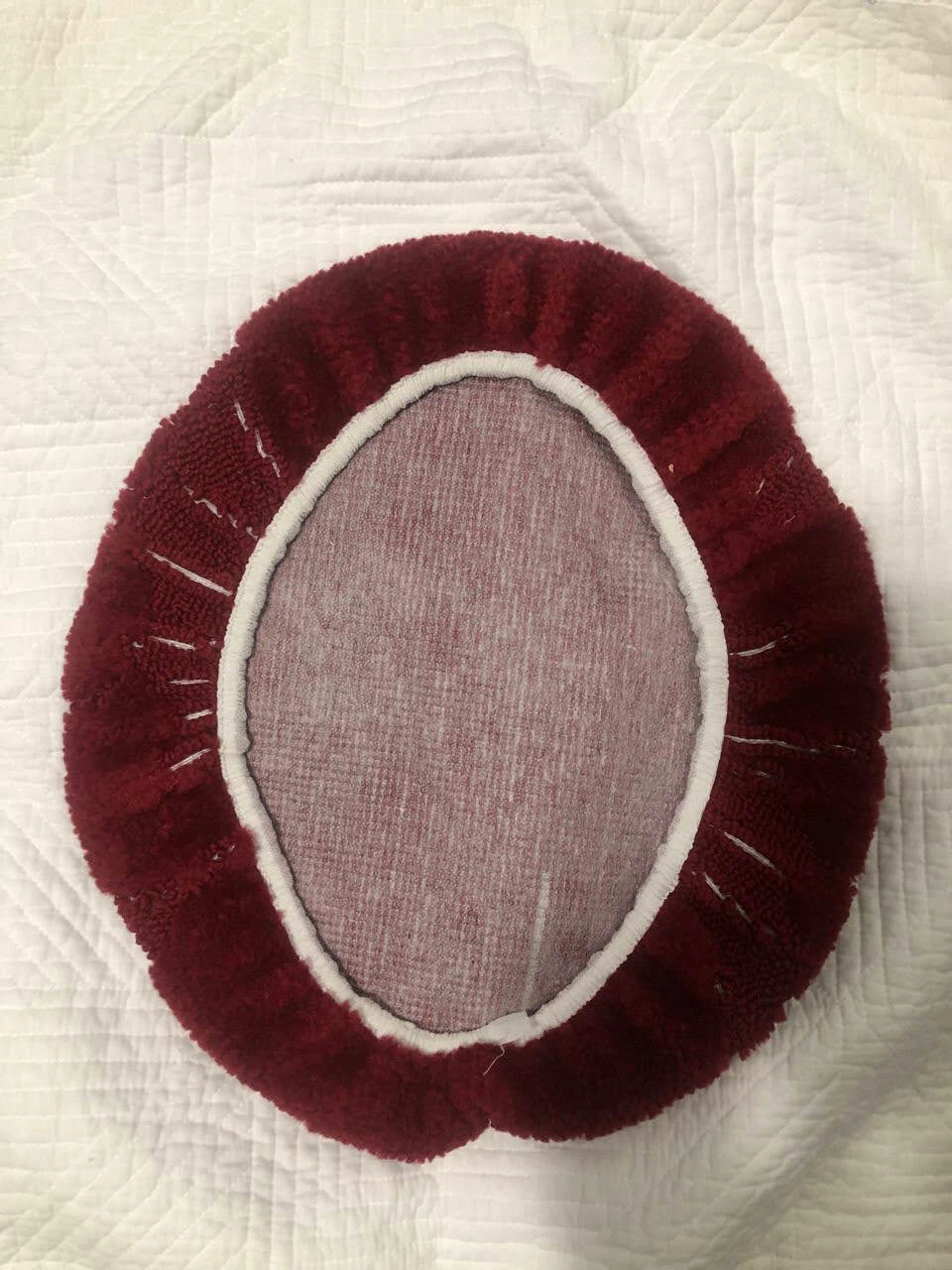 Red toilet seat cover 🏈 - photo 2